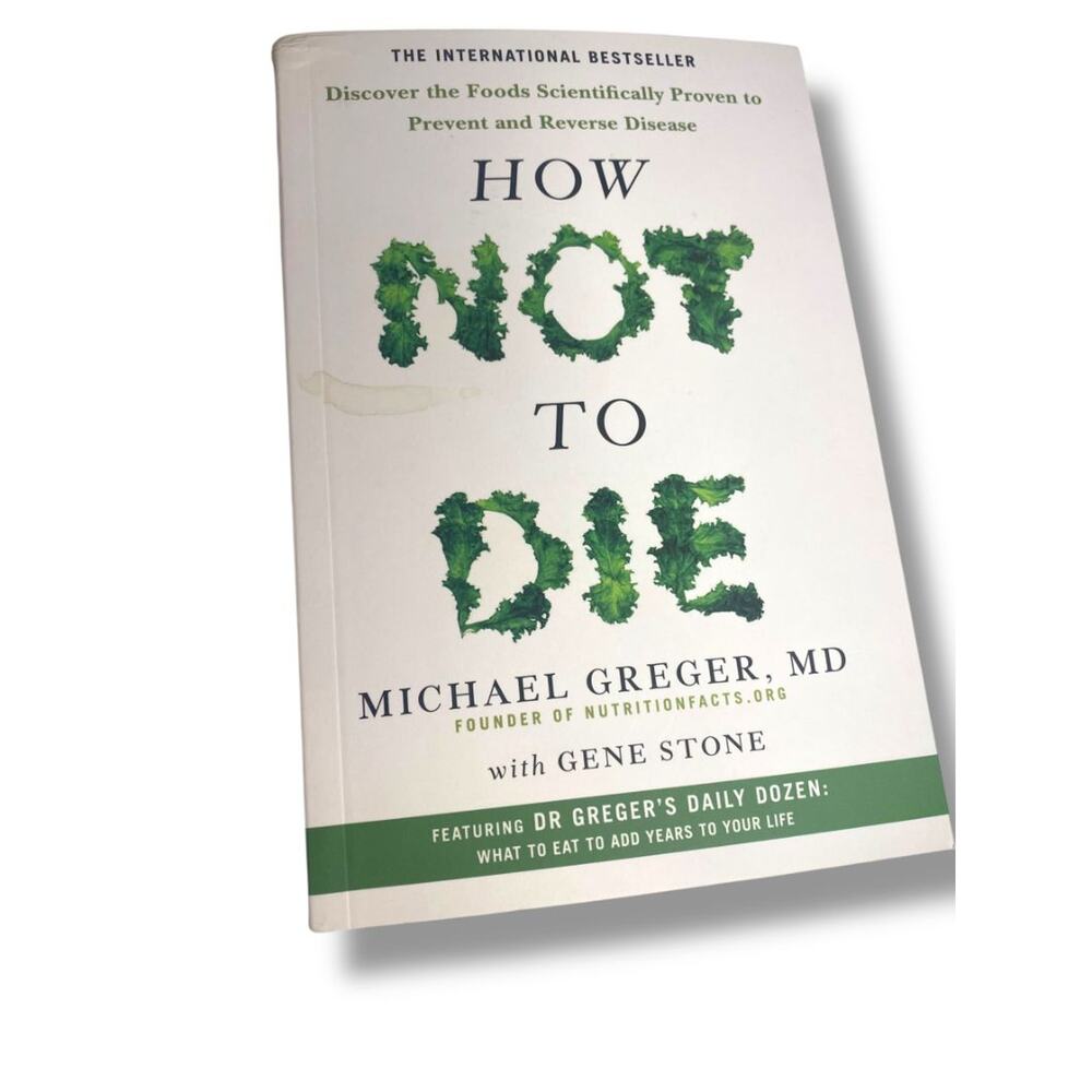 Set of How Not to Die Book and Cookbook Michael Greger Gene Stone - Picture 3 of 7